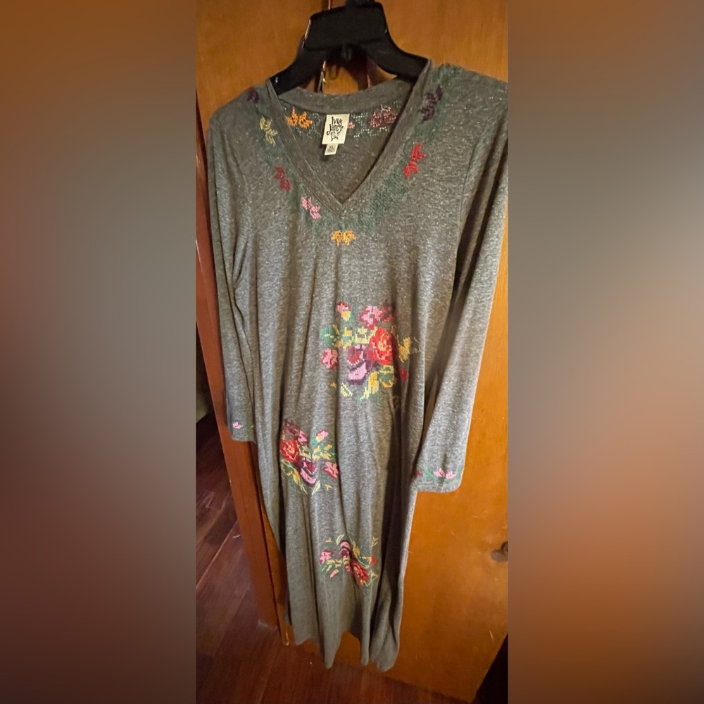 Ivy Jane embroidery maxi dress